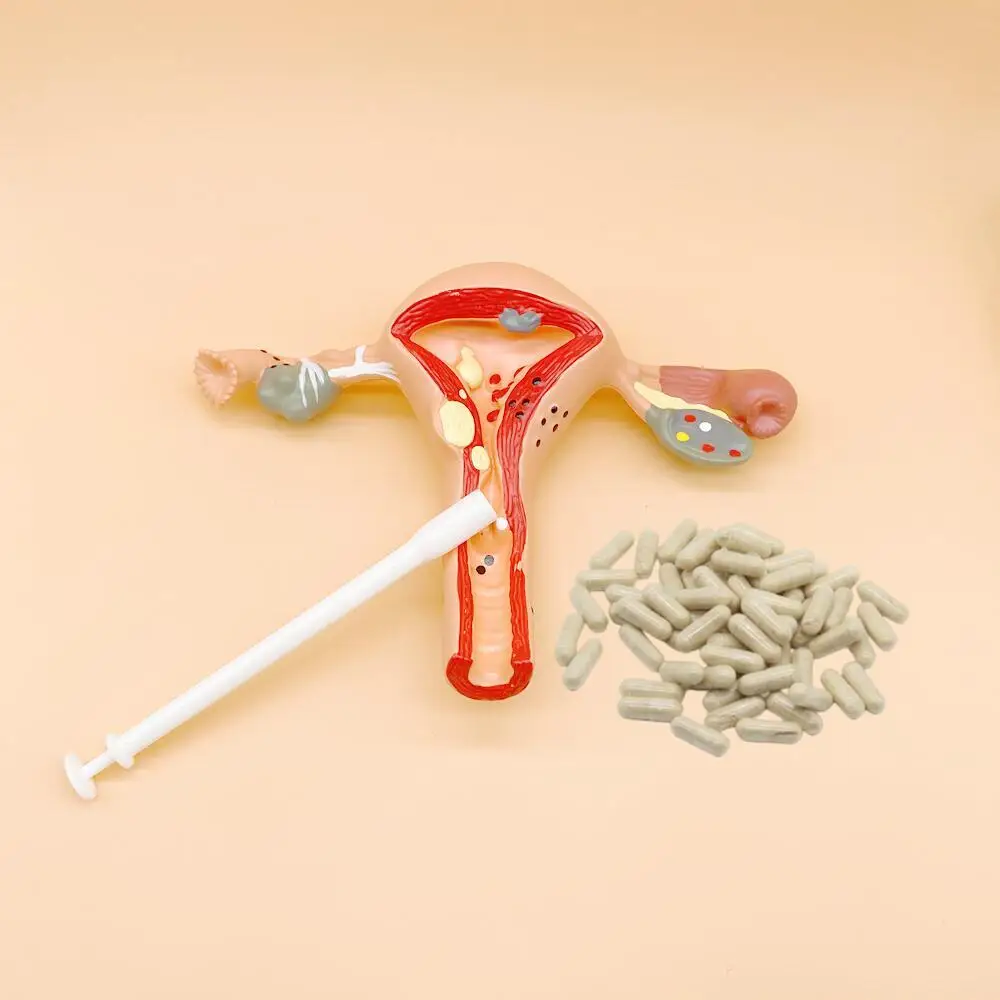 Hot Sale Vagina Cleaning Detox Boric Acid Capsules Suppositories pills yoni pearls Yoni Pops Applicator