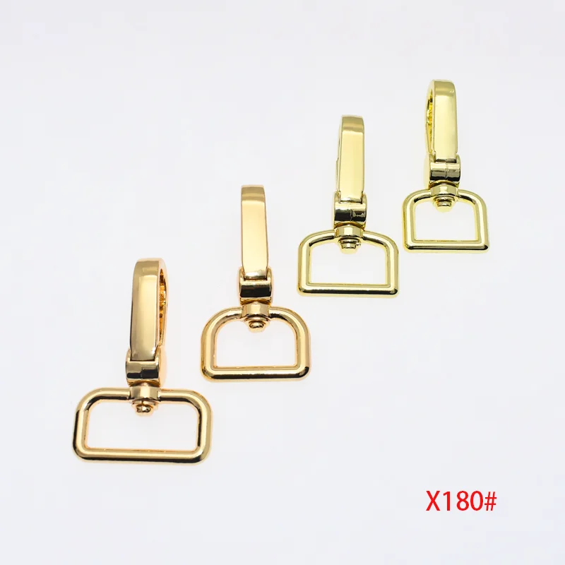 light gold swivel snap hooks polished Silver lobster claw clasp 1inch key holder Dog leashes Keychains bag shoulder connecter