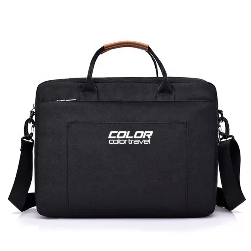 Деловая модная сумка через плечо для компьютера функциональный портфель ноутбука подходит планшета мужчин и