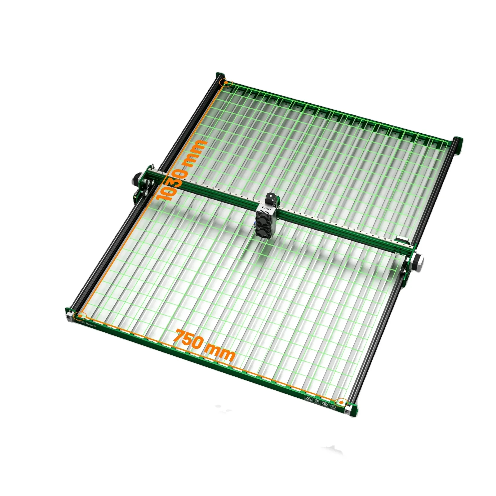 Free shipping 1030*750mm Flat Extension Cutting Panel for NEJE Max 4 Laser Engraver (After Y-axis enlarges)