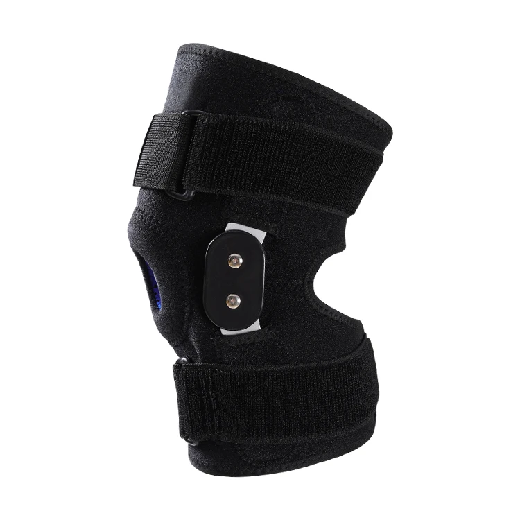 Hot Sale Double Steel Plate Knee Brace Adjustable Hinge Knee Sleeve For Sports Protection Knee And Elbow Pads