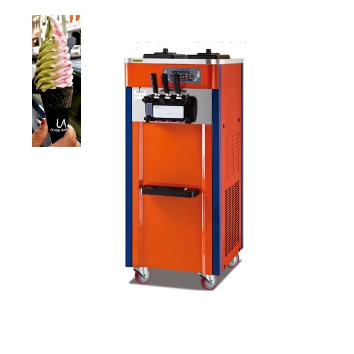 26L per hour  large production high overrun commercial soft ice cream machine/batch freezer/gelato machine with CE ETL