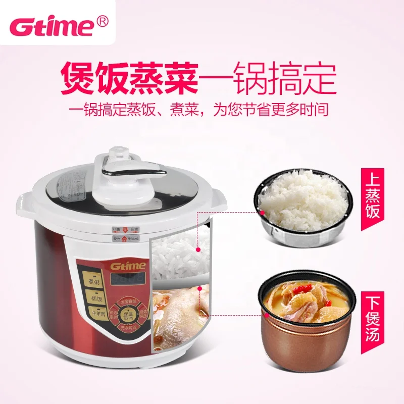 5L/6L/7L/8L  multi function high pressure electric pressure cooker