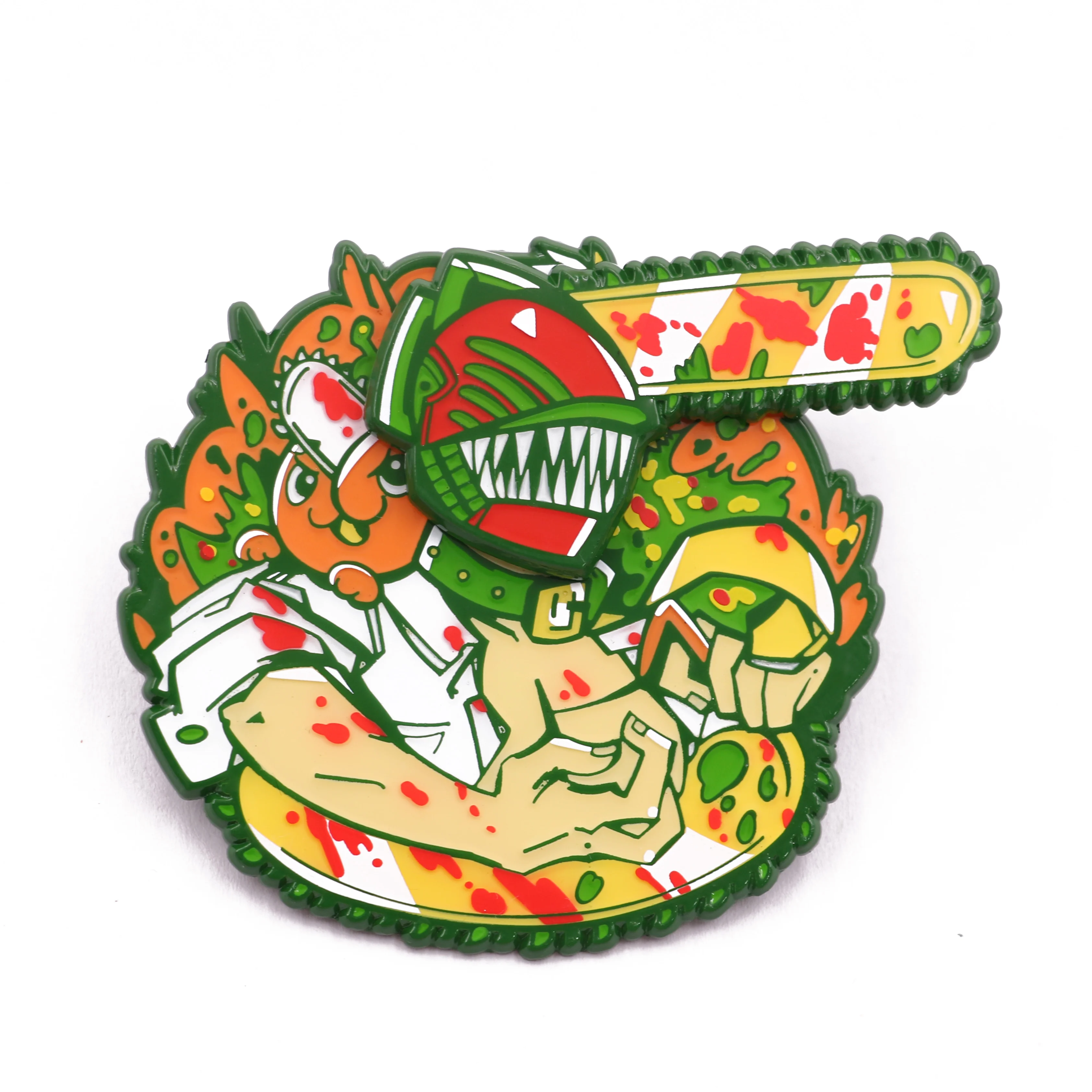 custom Metal pins design your own enamel pins Frosted Anime Metal Badge Customization custom enamel pins