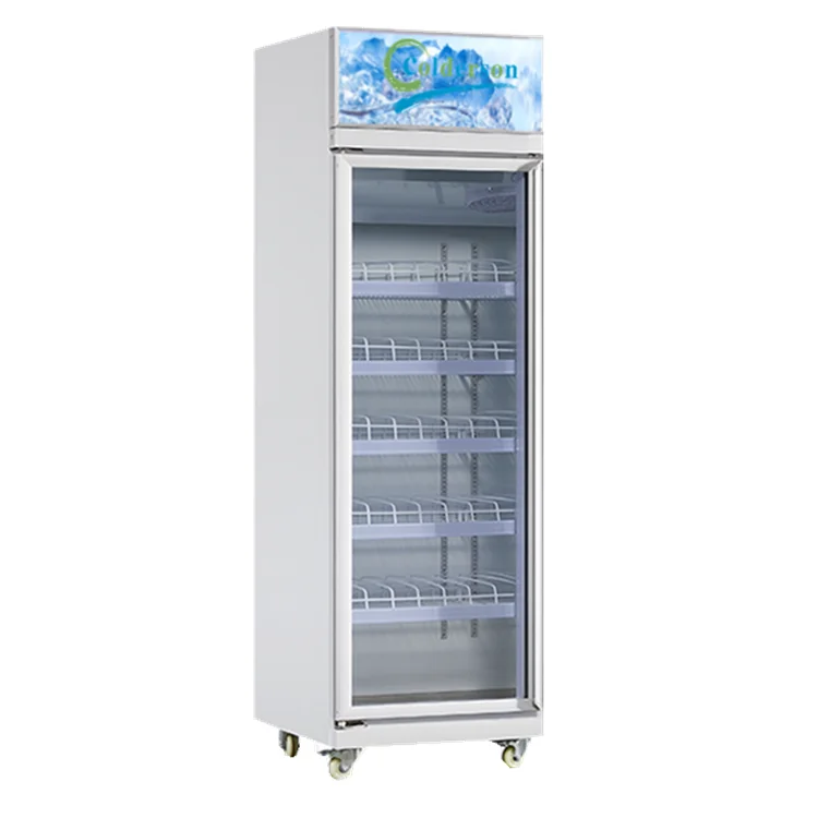 Pepsi beverage refrigerator with Glass door commercial beverage freezer refrigeration equipment Beverage Cooler Commercial