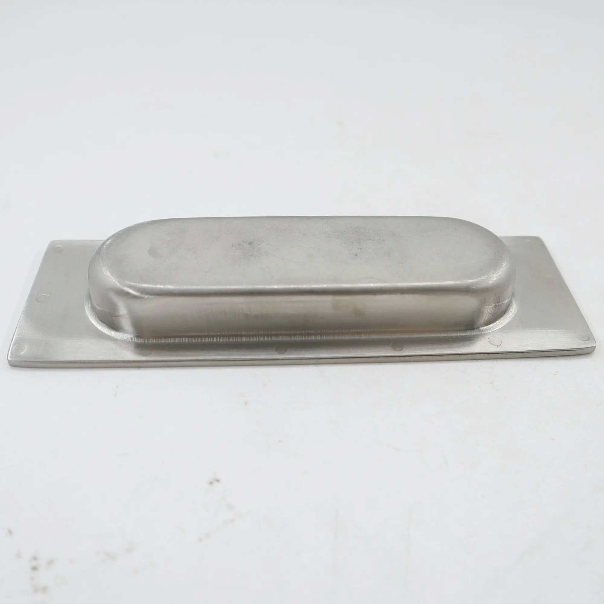 Hidden Recessed Pull Handle Stainless Steel Oval Flush Concealed Furniture Handle for Door Drawer Cupboard Cabinet Sliding Door