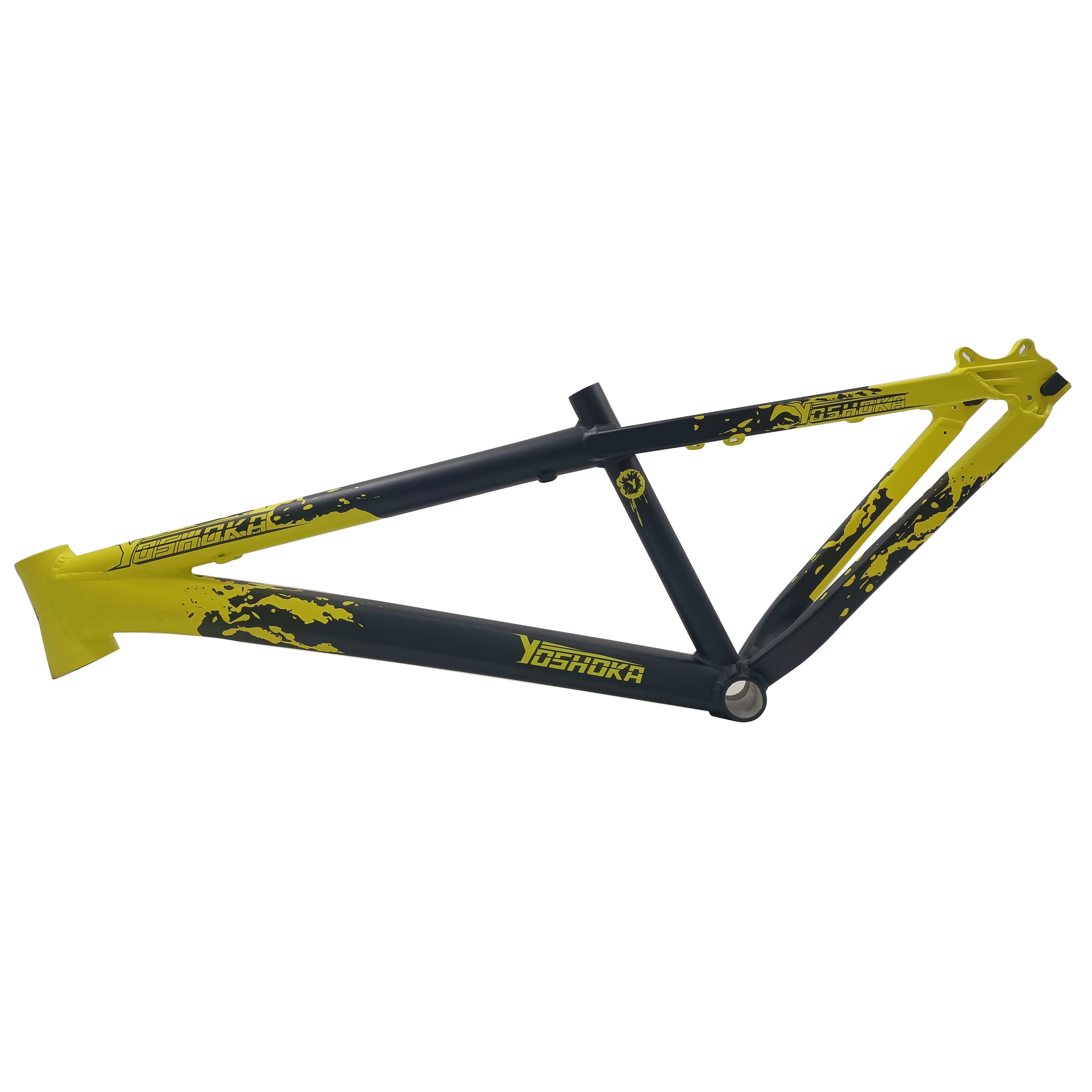 Yoshoka Bicycle Frame Dirt Jump Bike Frame 26 Inches Aluminum Alloy Frame
