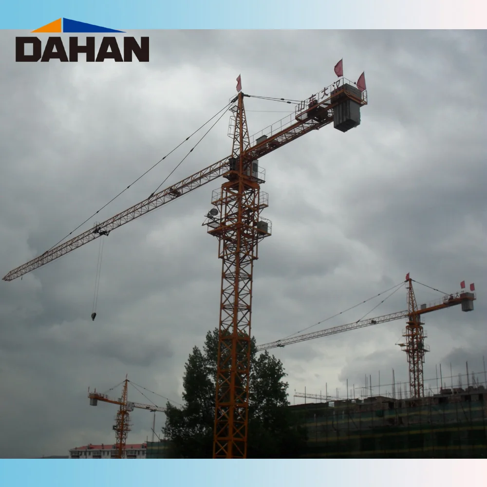 QTZ125(6015) башенный кран с длиной стрелы 60 м и разделенной мачтовой секцией