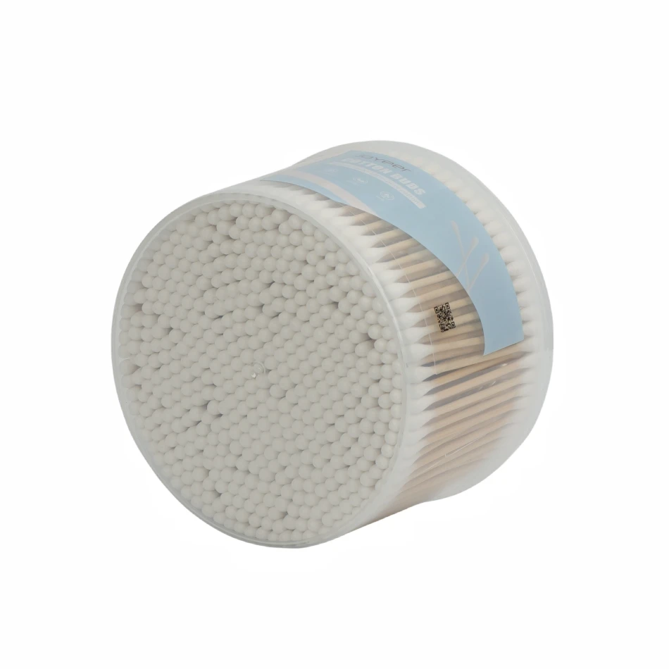 Zero Waste Eco Friendly Ear Swabs 500pcs Bamboo Cotton Buds Cotton Swabs Double Tipped