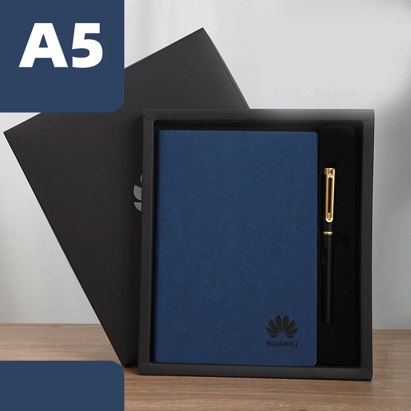 Promotional red notebooks gift set business gift set luxury custom logo christmas business gift sets for man