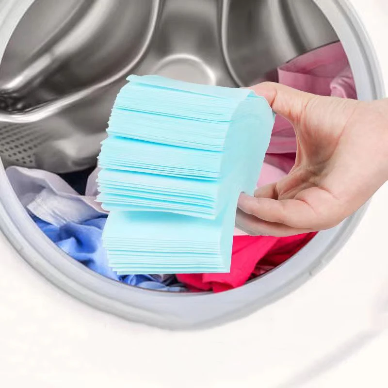 Laundry Detergent Paper Eco Friendly Laundry Strips Eco Washing Sheet Laundry Detergent Tablets