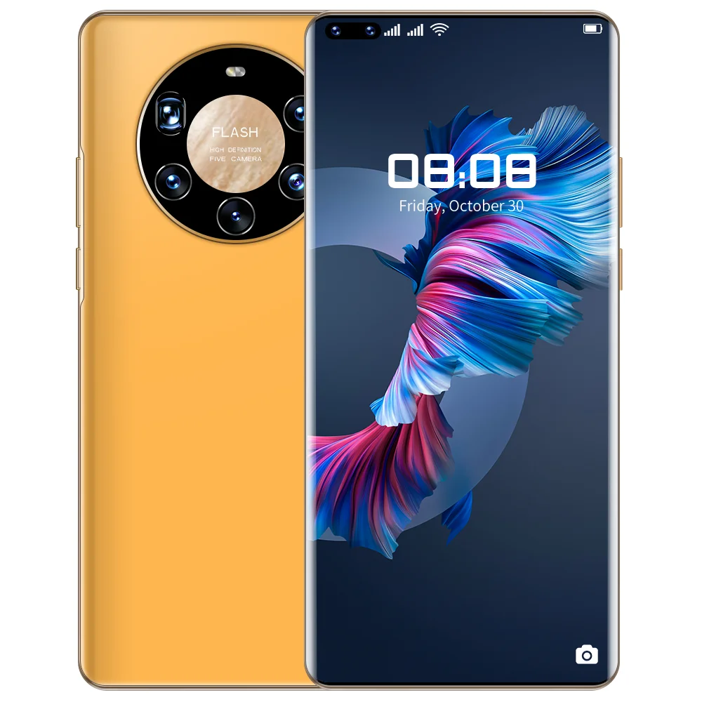  Новинка 100% оригинальный экран 6 7 дюймов Android телефон 8 + 512 Гб Wifi камера GPS 3 sim-карты p43pro мобильные