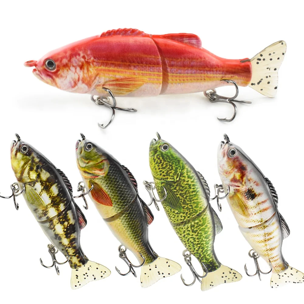 Lures Making Supplier Hard Plastic Body Bait Fishing Lures Single Joint Fat Body Slide Gliding Bluegill Glide Bait