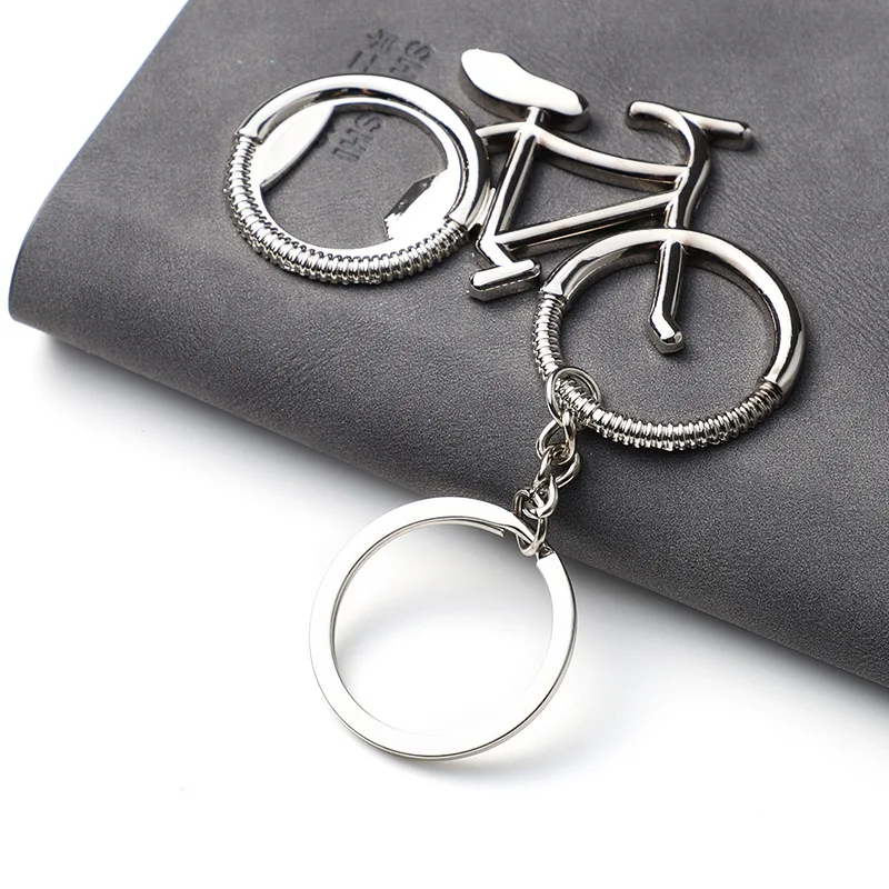 Creative Bicycle Bottle Opener Keychain Small Gift Bicycle Pendant Promotional Gifts Manufacturer