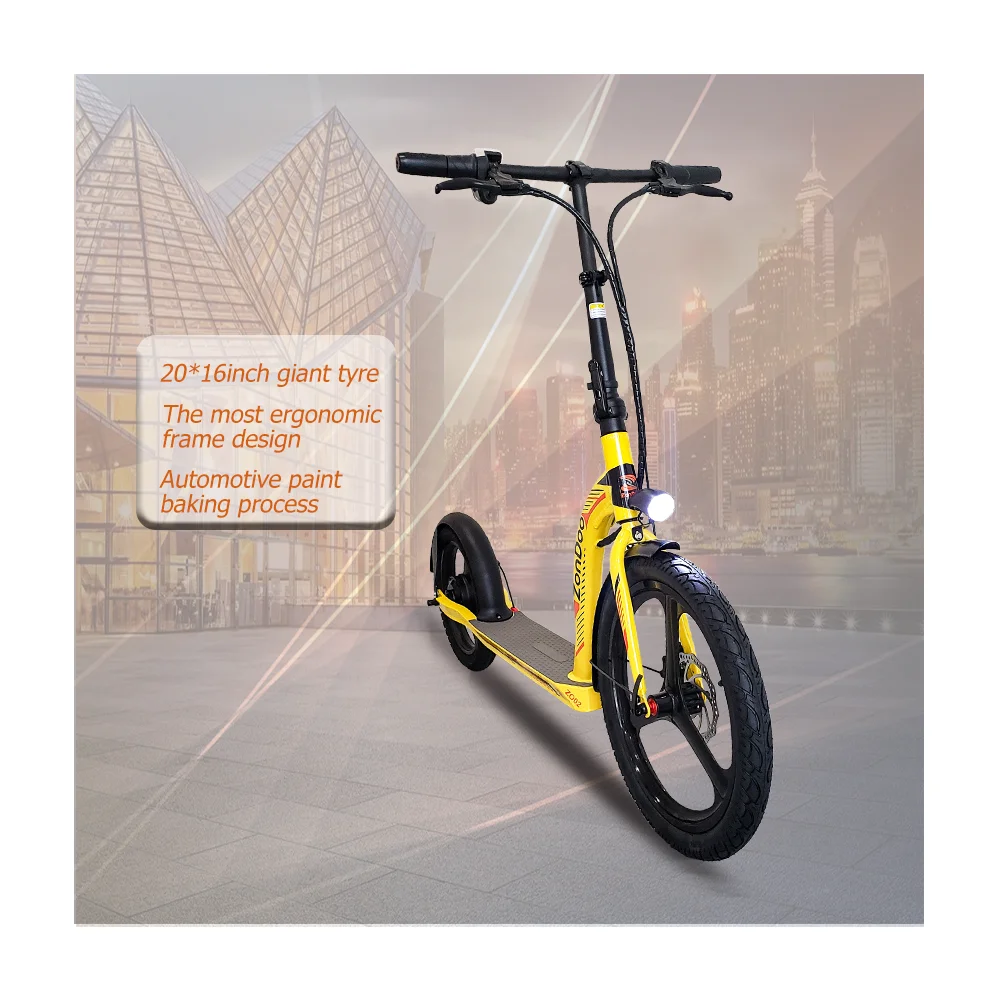 Лидер продаж электрические скутеры ZonDoo большие колеса 20 дюймов 350 Вт складной китайский скутер электрический мотоцикл для взрослых