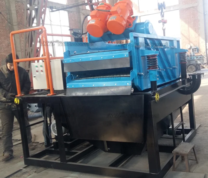 Mud purification equipment is used on field construction sites