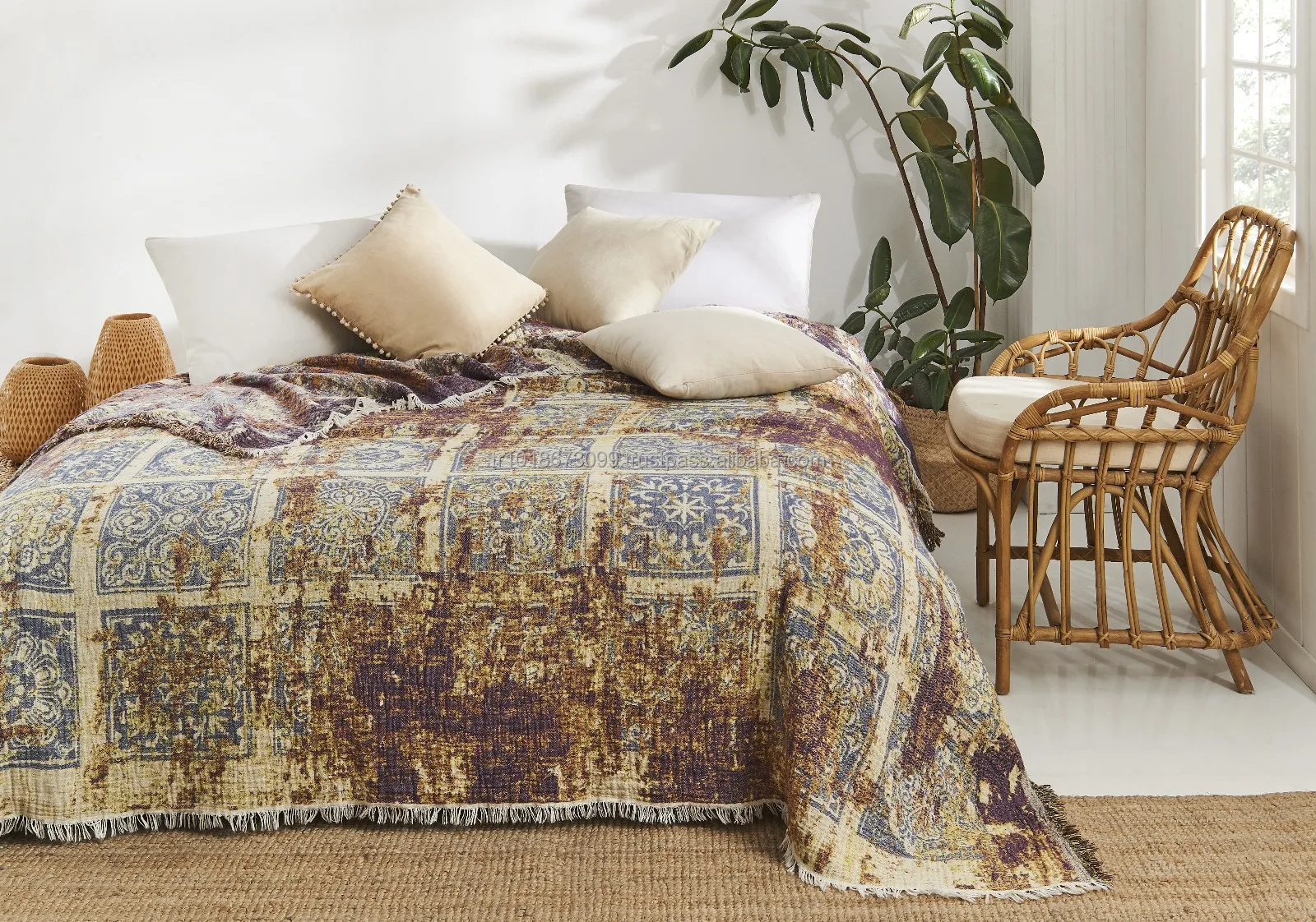 Printed Duvet Cover Set 100% Cotton Single and Double Size Made in Turkey