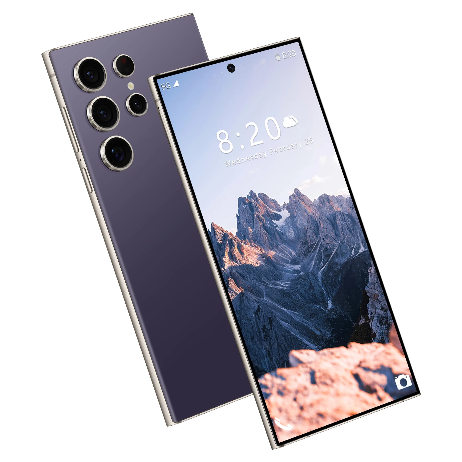 7.3 Inch 16GB+1TB Dual SIM Android S24 ULTRA Smart Mobile Phone Unlocked 5G CDMA HD Gaming Features Global Version LTE