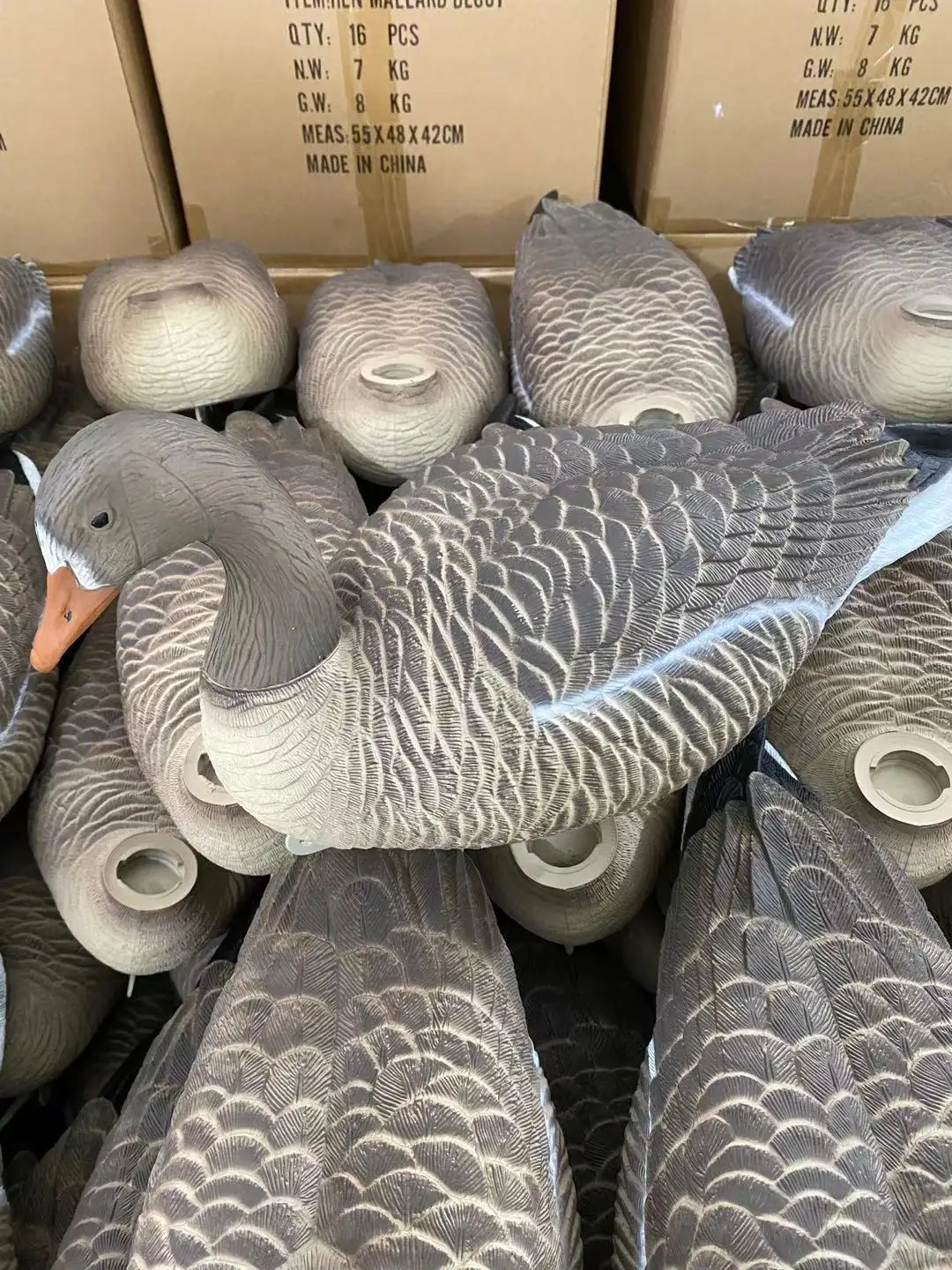 real like size floater goose decoy for outdoor sports