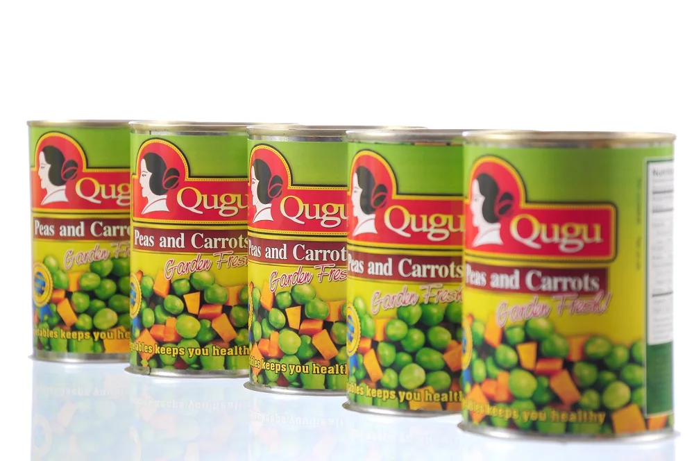 400g Factory Line Canned Mixed Vegetables Canned Peas with Carrots