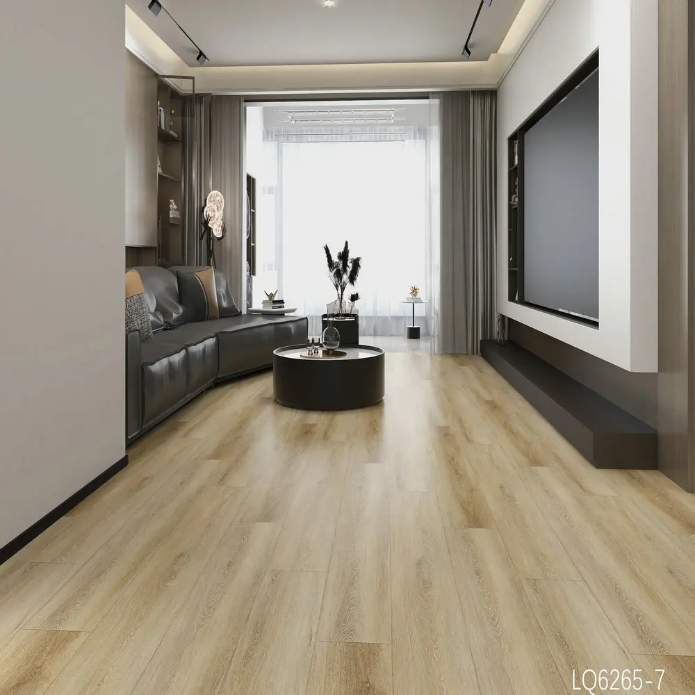 Soundproof Waterproof Click Lock Rigid Core Plastic pvc spc flooring vinyl click floor vinyl piso manufacturer