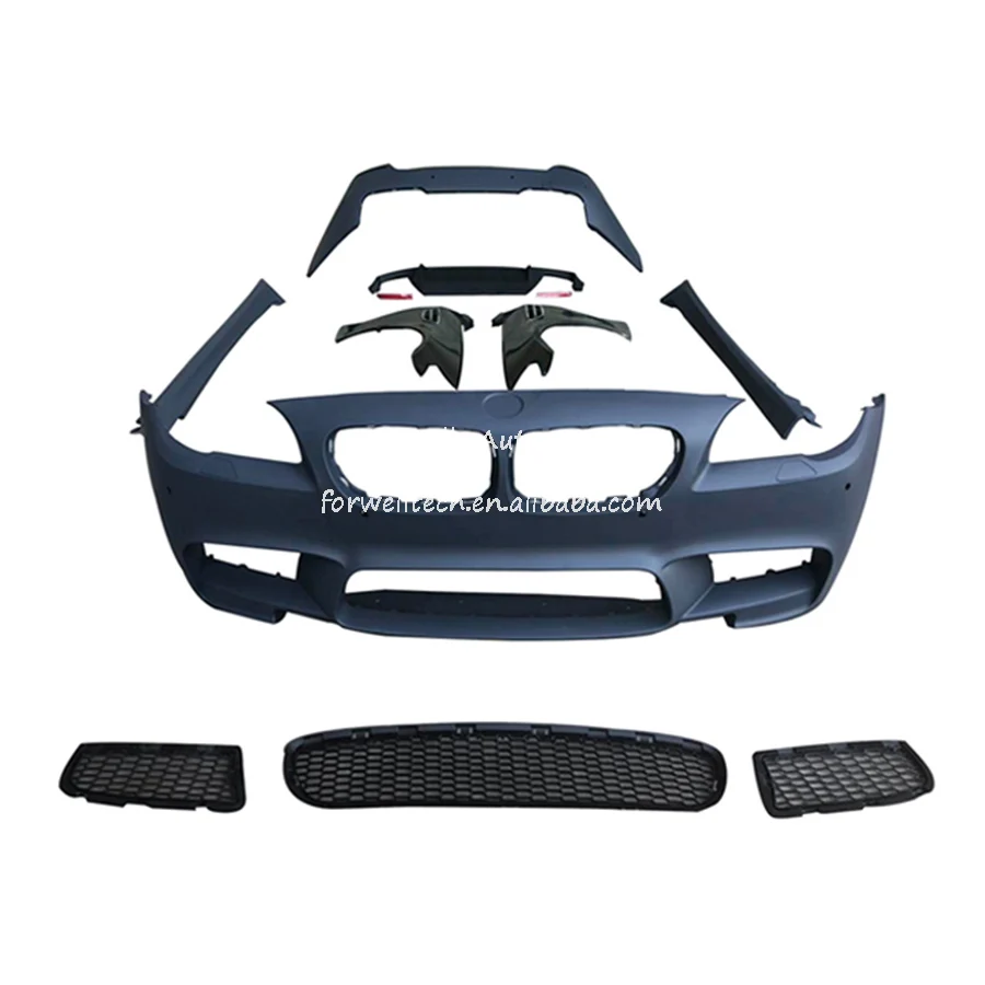 
FAP M5 Style PP Plastic Side Skirt Fender Auto Car Body Kit Front Rear Bumper For BMW 5 Series F10 F18 2012-2017 