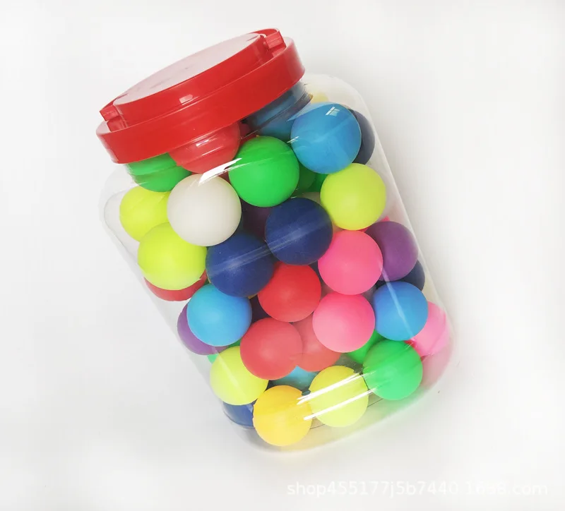 High Quality Professional Custom Printed Logo Training Plastic ABS Table Tennis Balls High Bounce Seamless Bulk Ping Pong Ball