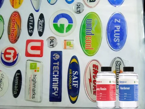 Заводская прозрачная жидкая/полиуретановая смола полиуретановый клей для купольной наклейки