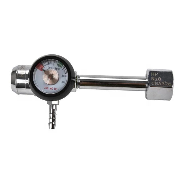 2000psi CGA326 Nitrous Oxide n2o Medical Regulator cylinder regulator use nitrous oxide