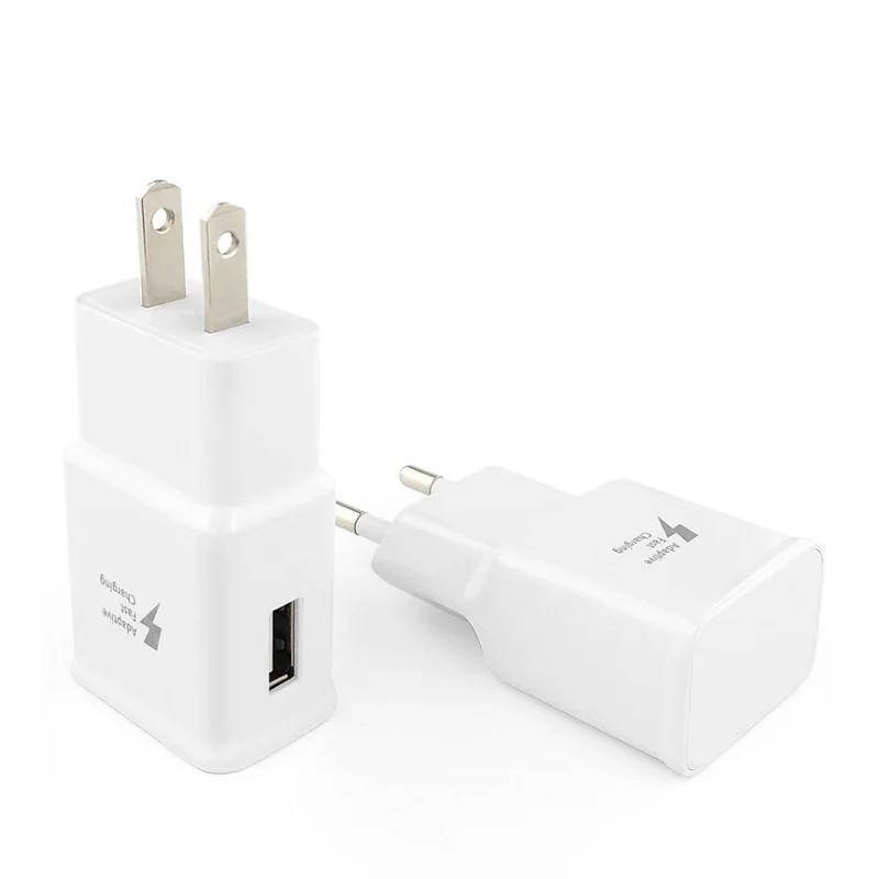 Fast wall charger original S6 S7 S8 for Samsung QC 2.0 Usb charging