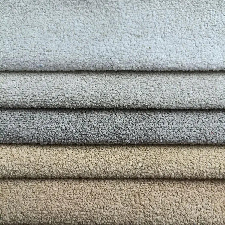 Home Textile New Design Velvet Sofa Fabric Sherpa Fleece Chenille Style Sherpa Velvet