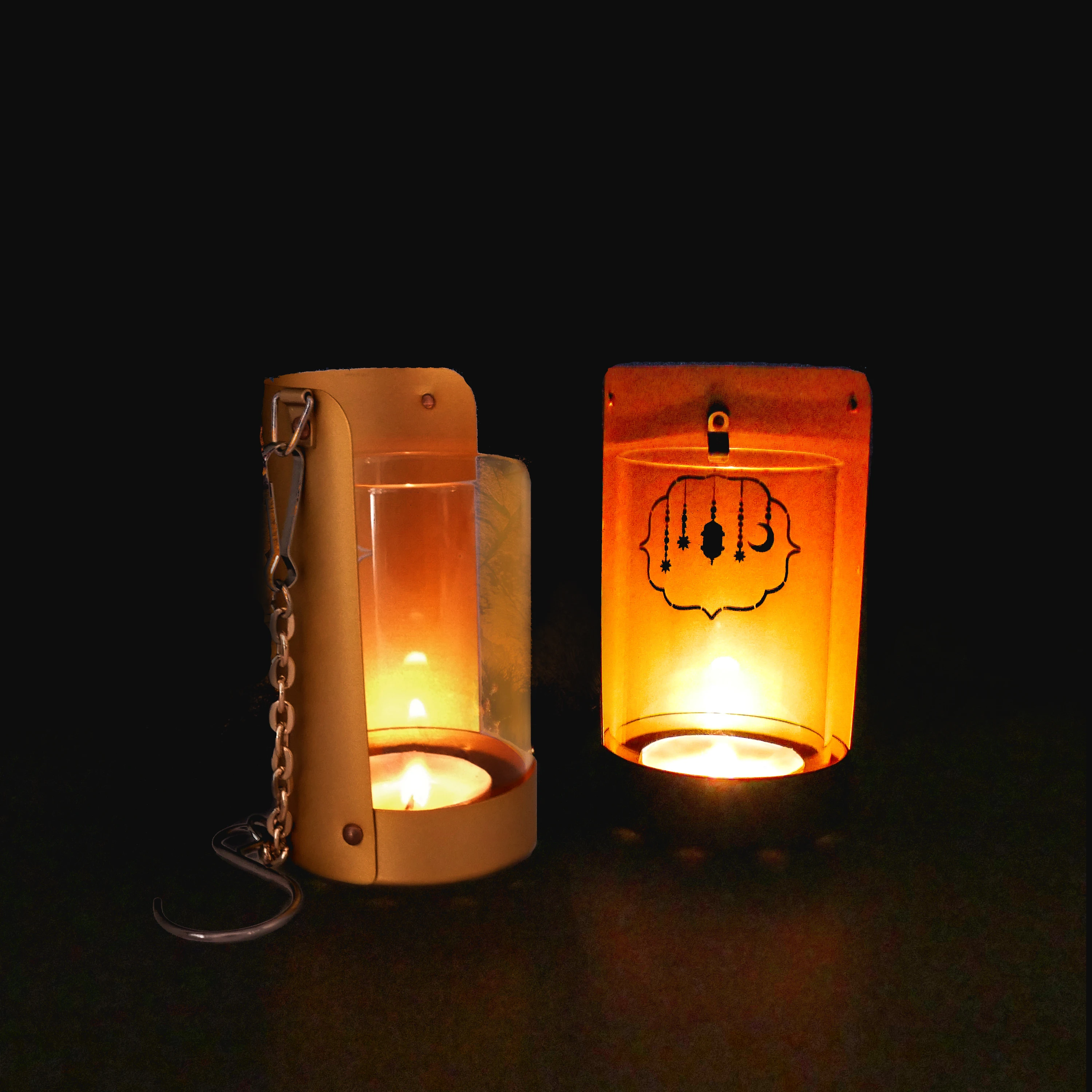 New UAE Aromatherapy Candlestick Middle East Incense Burner Lamp Stand Indoor Atmosphere Lamp Stand Camp Lamp Stand With chains