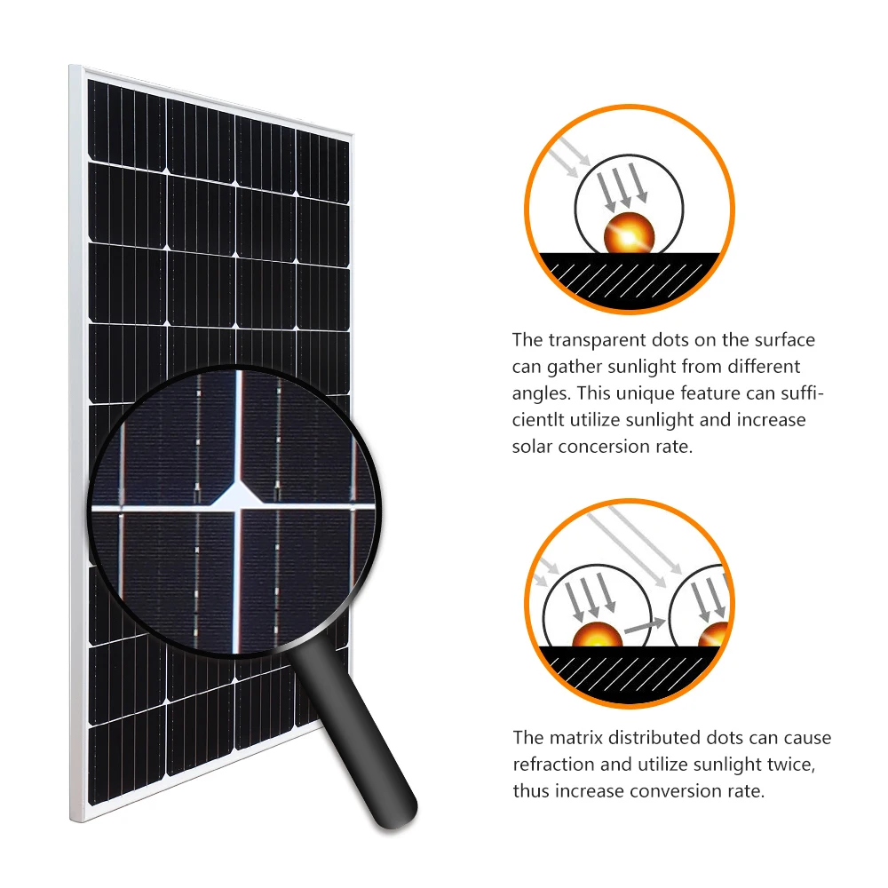 Solar Panels Solarparts Certificate Rigid Mono Solar Panel Cell  solar cells 125*125
