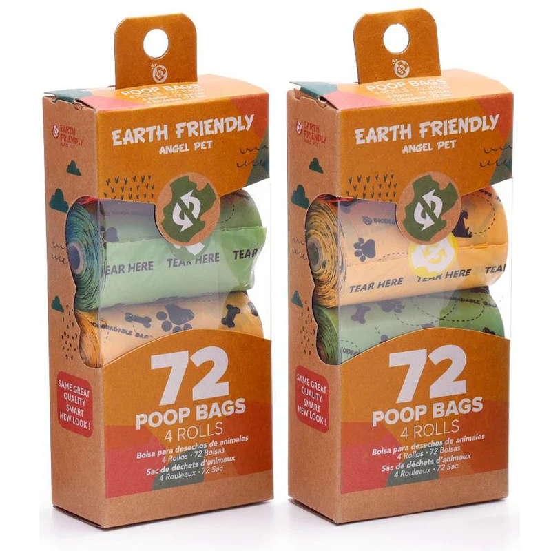 STROBIGO Eco Friendly Dog Poop Waste Bags Biodegradable