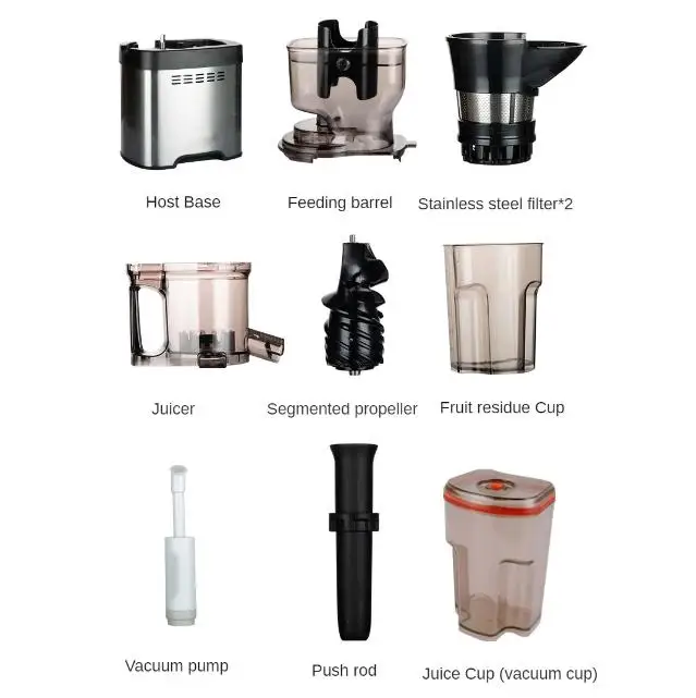 Vegetable Juice Extractor Easy clean pure juice making machine slow juicer cold press electric blender mixer machines automatic