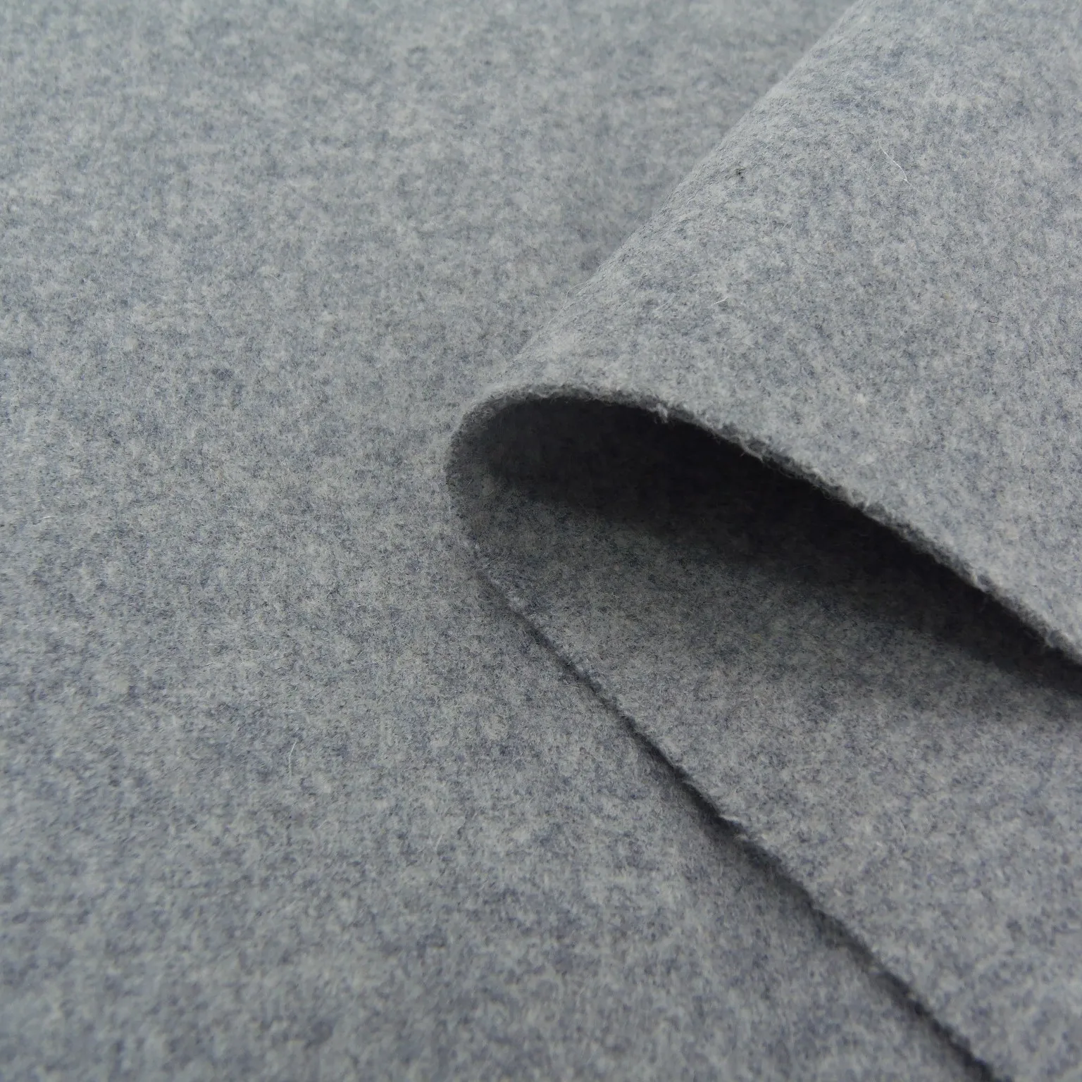 double face cut velvet woolen clothfabric plain dyed color melton leisure woven fleece textile for overcoat