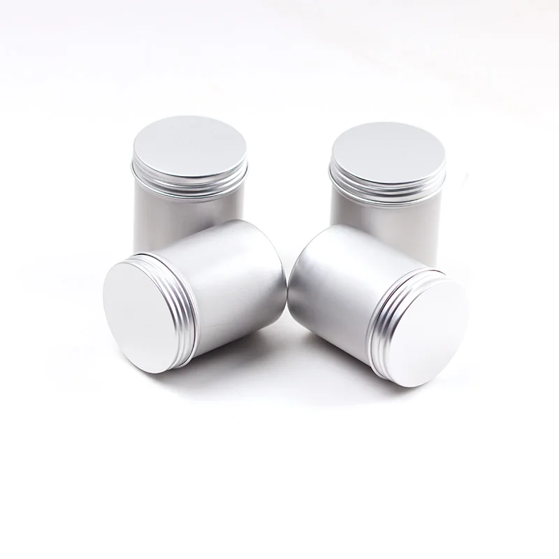 80ML Aluminum Screw Top Round Tea Jars Metal Tin Cans Aluminum Tin Containers Food grade Aluminum Cans
