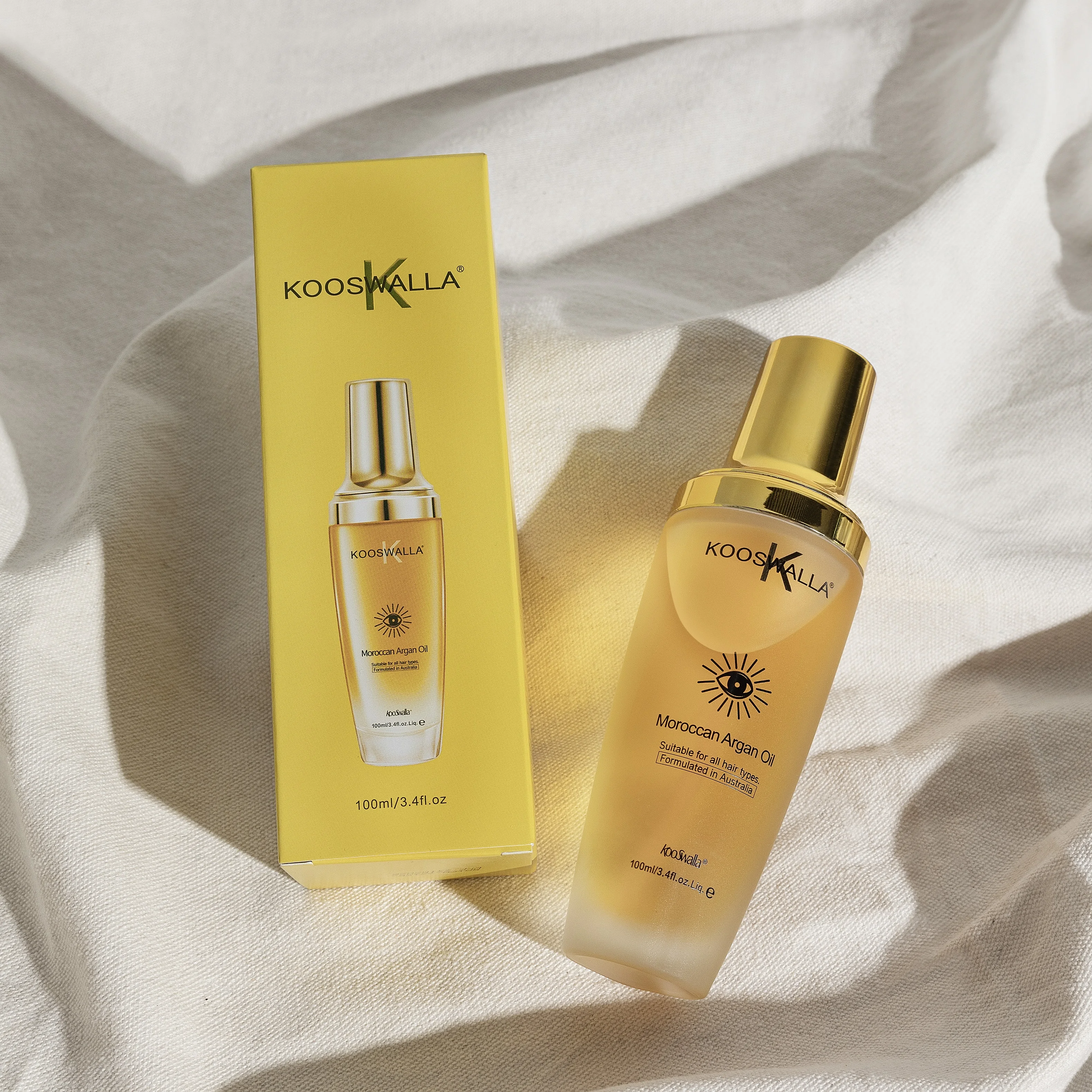 Kooswalla New Arrival oganic strengthening hair argan oil treatment wholesale for Silky and Frizz-free Hair
