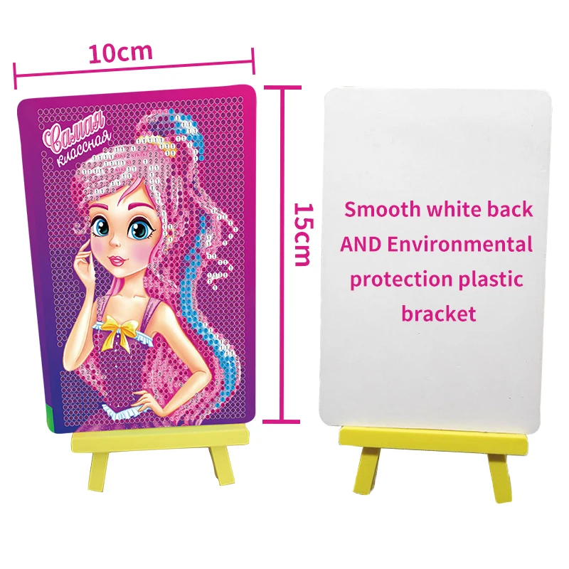 
Newest Home Decoration 21x25CM DIY Diamond Painting Yellow haired pony 