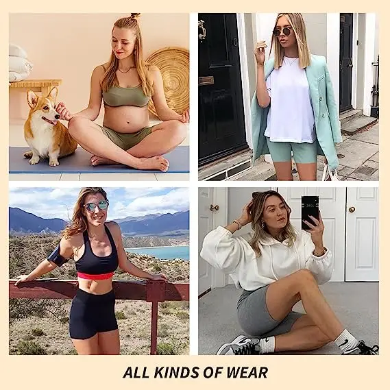 2023 Women Yoga Shorts Workout Athletic Seamless High Gym Leggings  Yoga Shorts Seamless High Butt Lifting Scrunch