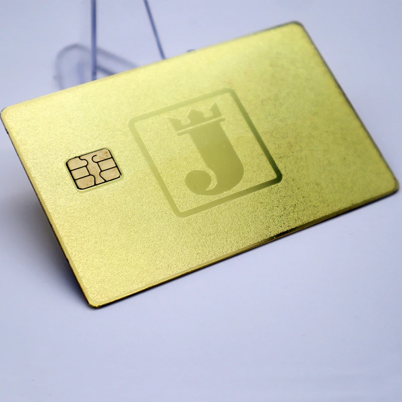 Печать по индивидуальному заказу Новое поступление 13 56 МГц NFC нержавеющая сталь металлическая Nfc Rfid визитная карточка Vip пустая