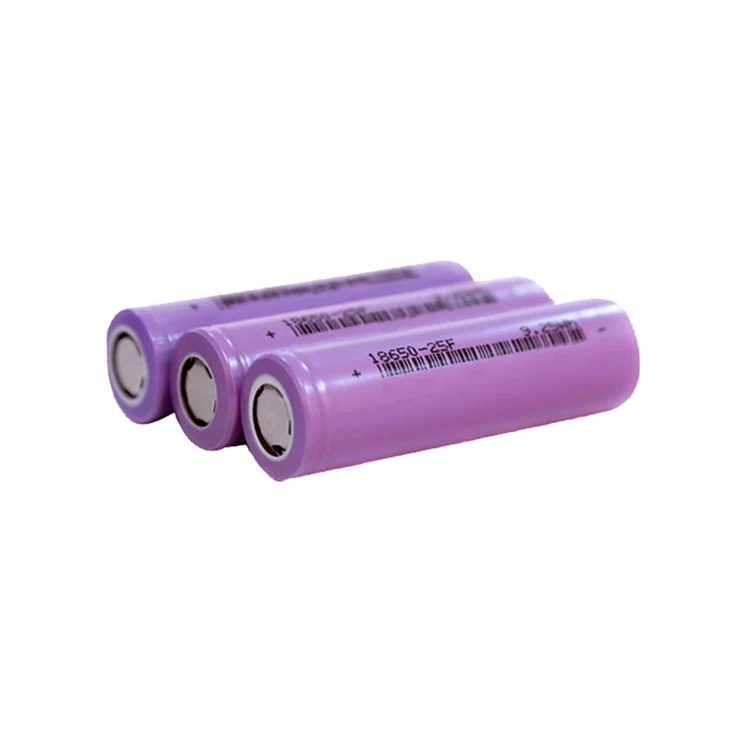 Internal Security Chip 3.7v 2500mah 18650 Rechargeable Lithium Battery For Power Tools