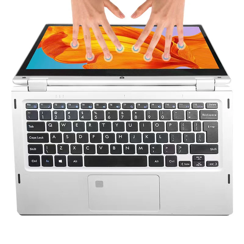 Small Size Computer Laptop 13.3 Inch Touch Screen Win 11 Laptop Computer Netbooks For Students