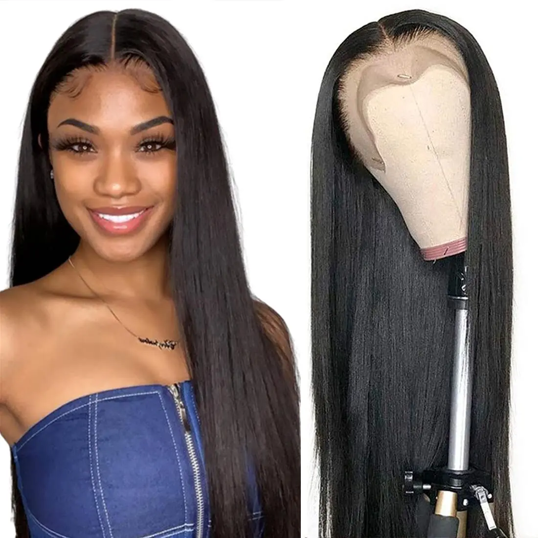 13x4 /13x6 HD Transparent Lace Front Wigs Brazilian Straight Hair 360 Lace Frontal Wig 5x5 Lace Frontal Human Hair Wig Remy