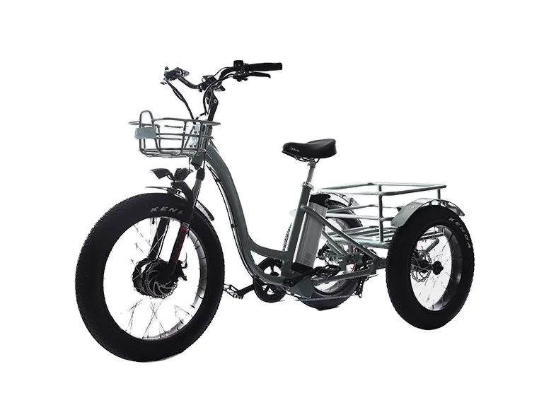 48V 750w motor electric tricycle 3 wheel powerful electric scooter wolf warrior11 electric three-wheeled motorcycle