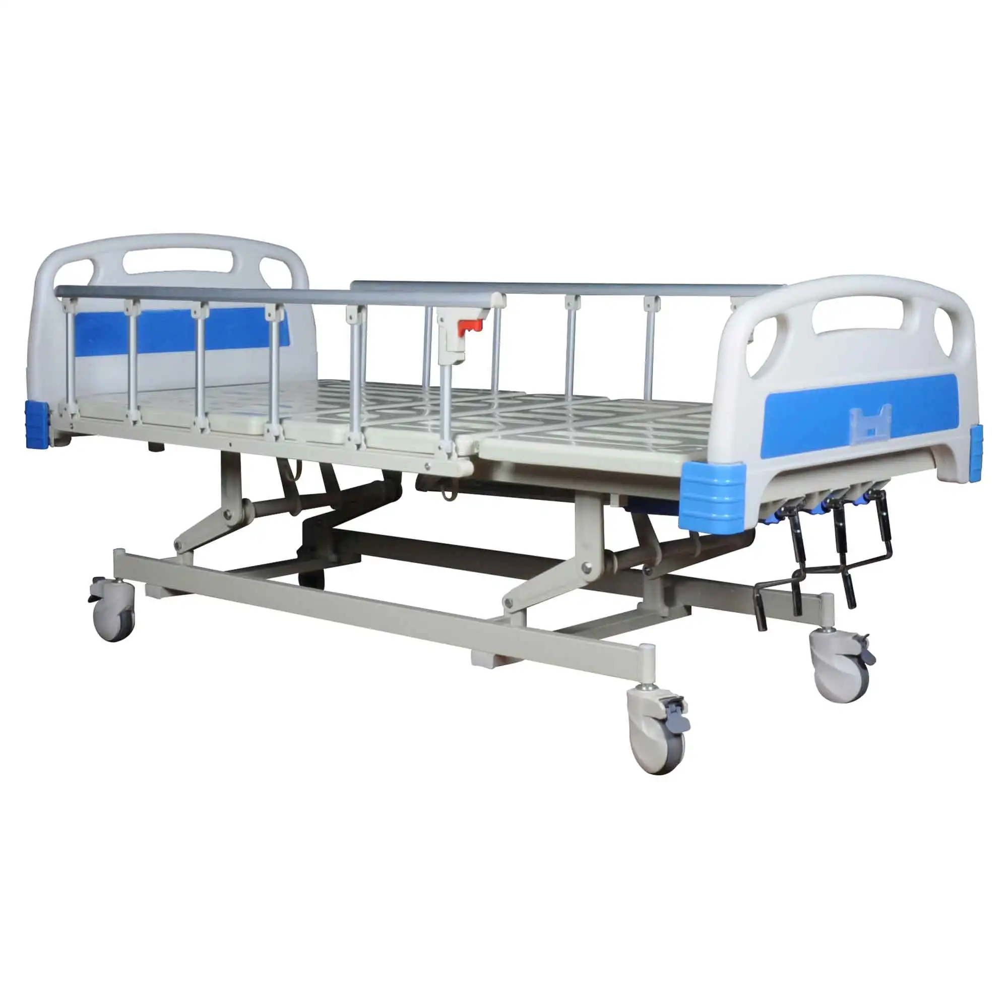 Новый дизайн премиум трехпозиционных кроватей для пациентов с ручным управлением больничной койкой
