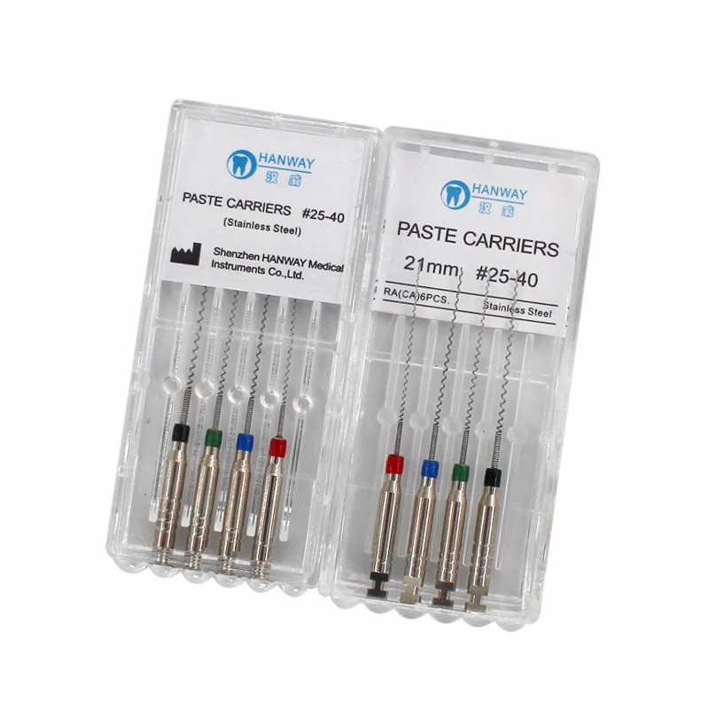 Dental Endodontic Root Canal Files Dental Paste Carriers Oral Treatment Equipments