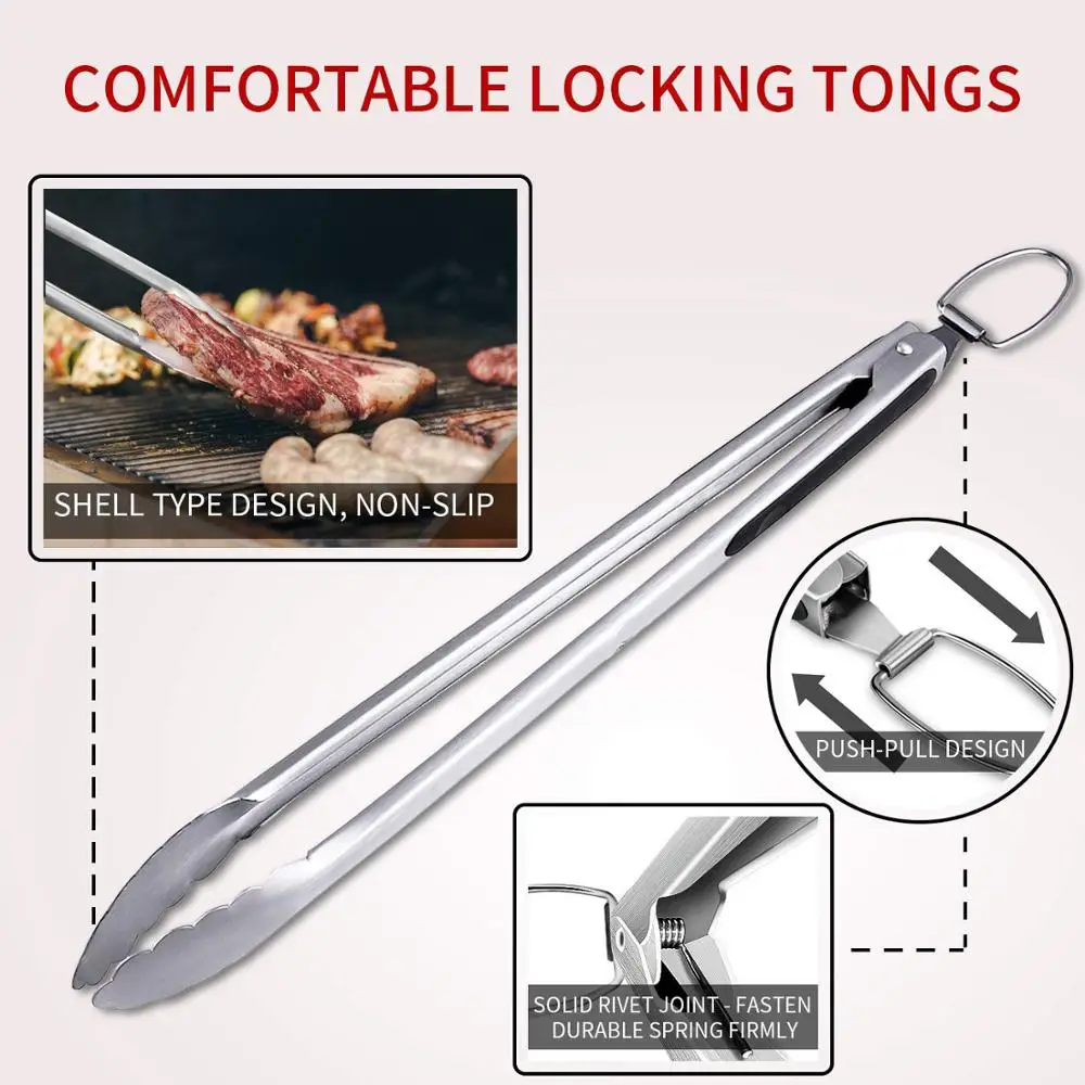 JDSR  barbecue set barbecue knife, shove metal clip barbecue tools