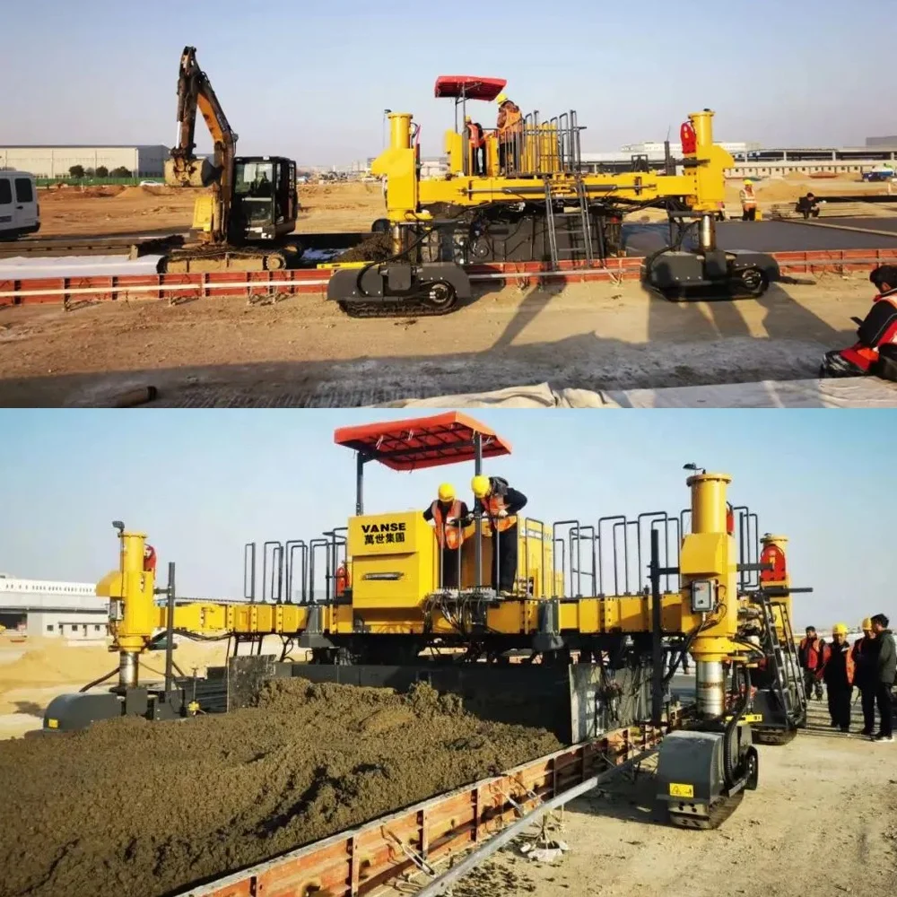 VANSE WS-6600 Chinese Manufacturer New Road Machinery Crawler Asphalt Finisher Concrete Paver For Sale