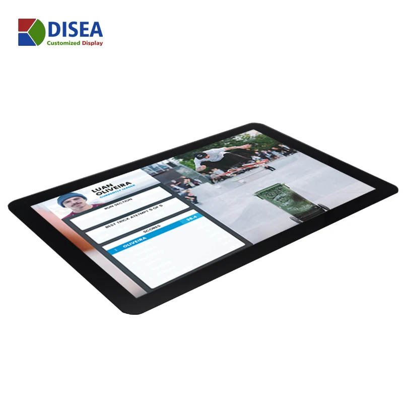 Пользовательский 10,1 дюймов 1280*800 LVDS/40pin ips сенсорный ЖК-экран с CTP